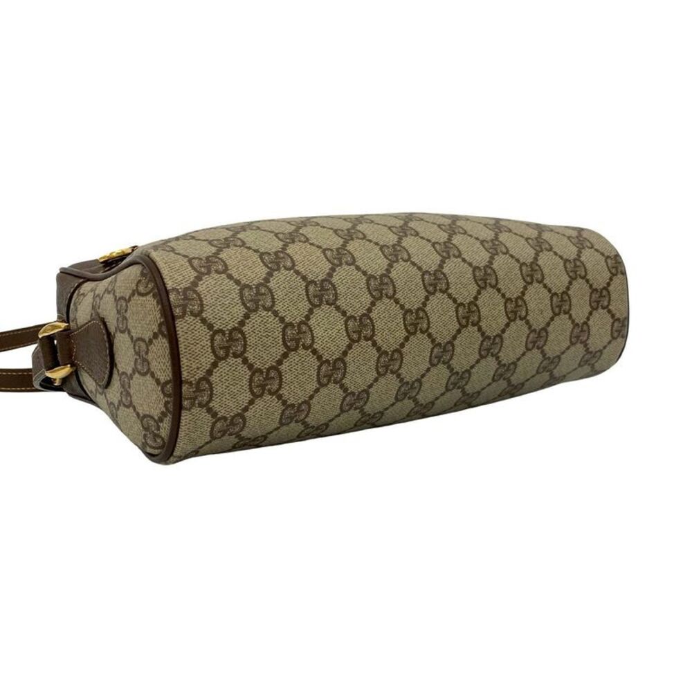 Gucci Old Gucci GG Logo PVC Leather Shoulder Bag - Picture 9 of 10